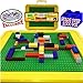 Matty's Toy Stop Brik-Kase 2.0 Travel, Building, Storage & Organizer Container Case with Building Plate Lid (Holds Approx 2000pcs) - Compatible With All Major Brands (Red, Green & Yellow)