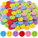 DGjianfei 60pcs Smile Face Round Mini Erasers Pack Colorful Cartoon Erasers Back to School Cute Smile Erasers for Kids School Student Reward Gift Bag Filler School Party Favor Supplies