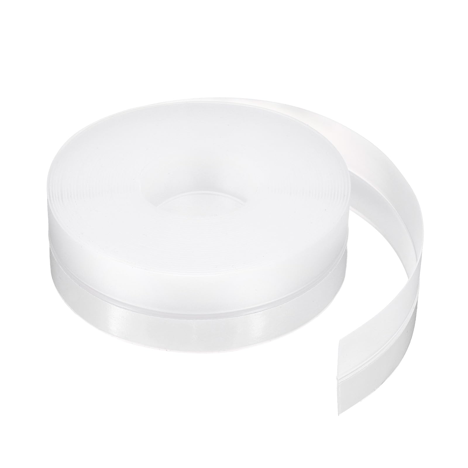 HARFINGTON Weather Stripping Door Seal 16.4ft x 25mm (1") Silicone Seal Strip for Door Draft Stopper Adhesive Tape Window House Shower Glass Gaps,