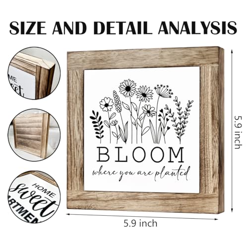 Spring-Decor-Wooden-Box-Signs-for-Home-Decor-Bloom-Wood-Hanging-Sign-Wall-Decor-Art-Inspirational-Wood-Sign-Home-Decoration-Rustic-Wall-Decor-Farmhouse-Wood-Hanging-Plaque-for-Home Spring Decor Wooden Box Signs for Home Decor Bloom Wood Hanging Sign Wall Decor Art Inspirational Wood Sign Home Decoration Rustic Wall Decor Farmhouse Wood Hanging Plaque for Home