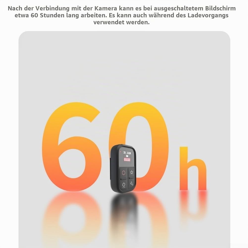 Wasserdichte Bluetooth-Fernbedienung, kompakter kabelloser Auslöser für Insta-360 X5, X4, X3, GO3S ForAcePro2 Action-Kameras