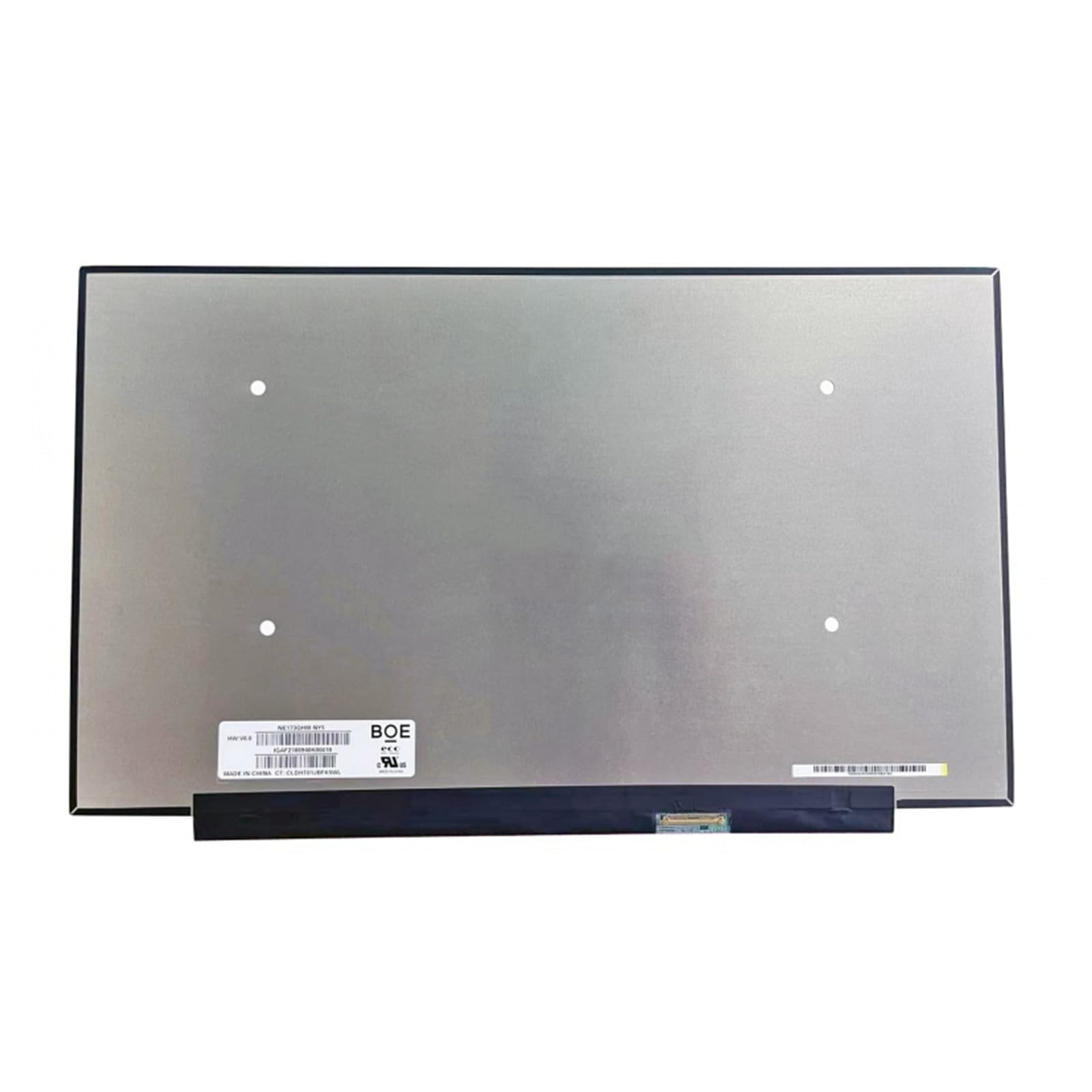 NE173QHM-NY5 17.3" QHD 2560×1440 165Hz 300 cd/m² eDP 40 Pins Connector LCD Non-Touch Screen Display Replacement for Laptop