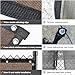 Winpull Backyard Privacy Fence Cover 6FT x 50FT for Chain Link & Wood Fence, 95% Visibility Block Outdoor Privacy Screen for Patio Balcony Yard, Breathable 170GSM HDPE Mesh with Reinforced Grommets