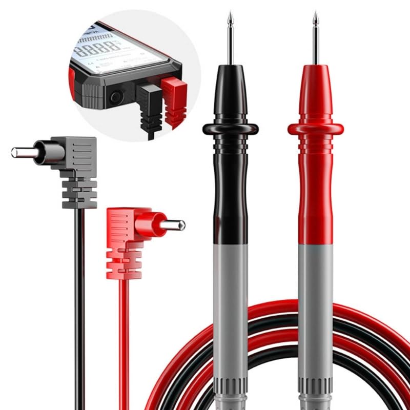 FS899L Digital Multimeter with Color Screen, USB-C Rechargeable Electrical Tester, 6000 Counts True RMS AC/DC Voltage Current Capacitance Resistance Frequency Temperature Measurement NCV Detector