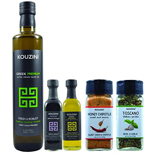 Kouzini Athena Bundle - Greek Extra Virgin Olive Oil | First Cold Pressed | Single Origin | Family Owned