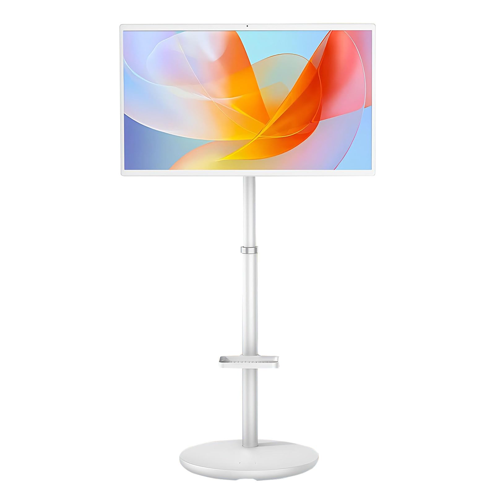 SHAHRYAR 27"/32" Moniteur Intelligent Portable,1080p/4k Téléviseur à écran Tactile, 8+128go,Téléviseur Mobile à écran Tactile Rotatif avec 13mp Caméra 27"-1080p