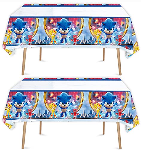 Fu Dikang 2pcs Birthday Party Tablecloth Table Cover (Style 1)
