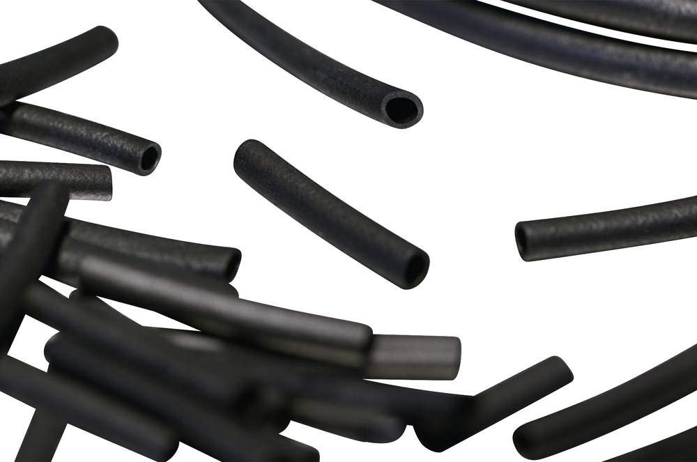 HellermannTyton H12BKX100M-CR-BK - Manguera aislante (1,20 mm, 100 m), color negro