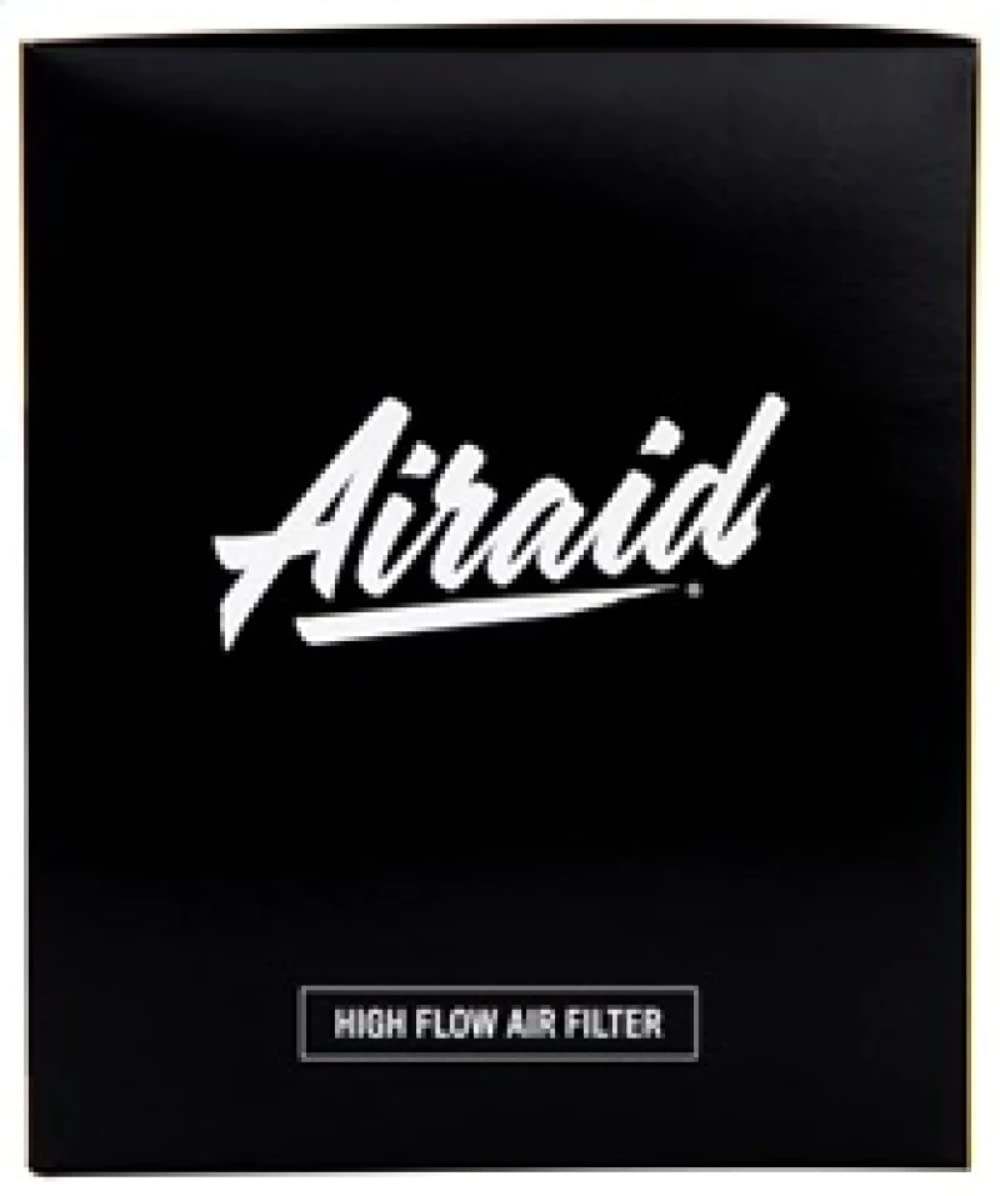 Airaid 701-462 Filtro de aire universal con abrazadera: redondo cónico; brida de 152 mm de diámetro interior; altura de 178 mm; base de 184 mm; parte superior de 127 mm