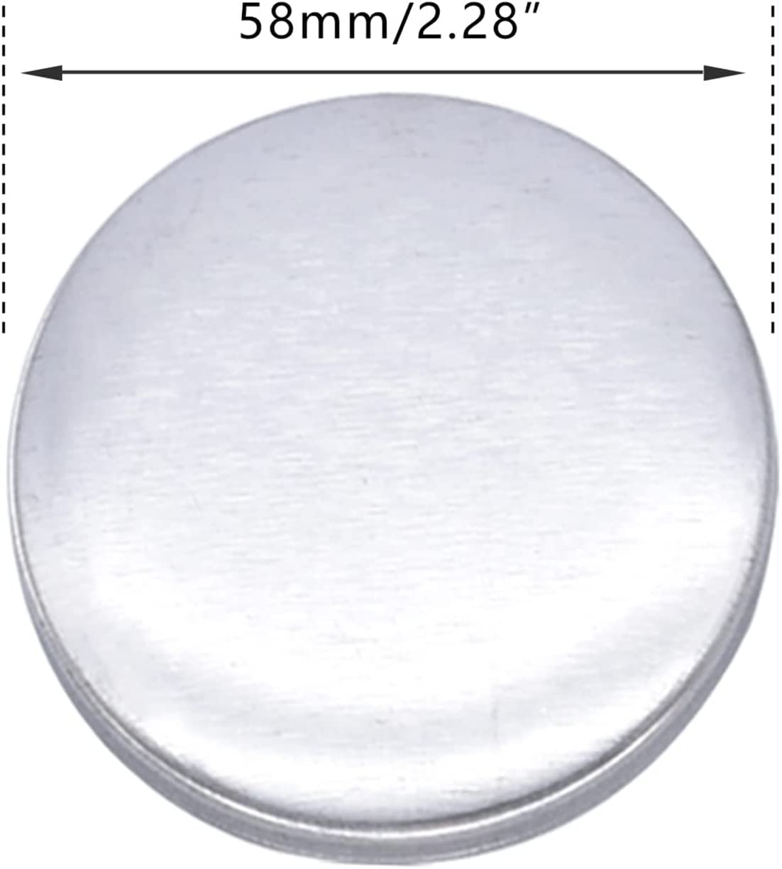 Buttonrohlinge, 200er Set 58mm DIY Pins Buttons Design EIN Abzeichen, Buttons Selber Machen, Button-Set mit Pin, für Bastel Handwerk und Handwerk Aktivitäten (58mm / 2.28inch)