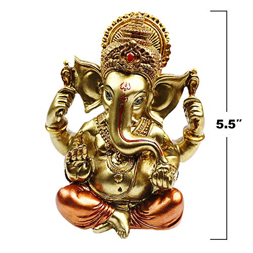 Hindu God Lord Ganesha Idol Statue - Indian Elephant Buddha Ganesha Sculpture -India