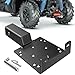 Nilight Universal Trailer Hitch Winch Mounting Plate with 2'' Receiver Hitch Winch Bracket Winch Mounting Heavy Duty Steel 3600Lbs for ATV UTV SUV Truck Pickup Lawn Garden Equipment