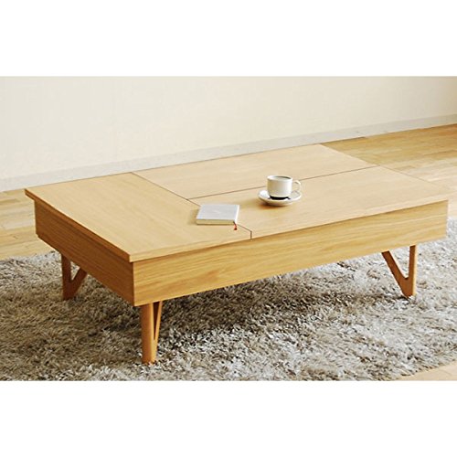 定価14万　モリタインテリア リビングテーブル Due デュエ ナチュラル Amazon.co.jp: モリタインテリア リビングテーブル Due デュエ