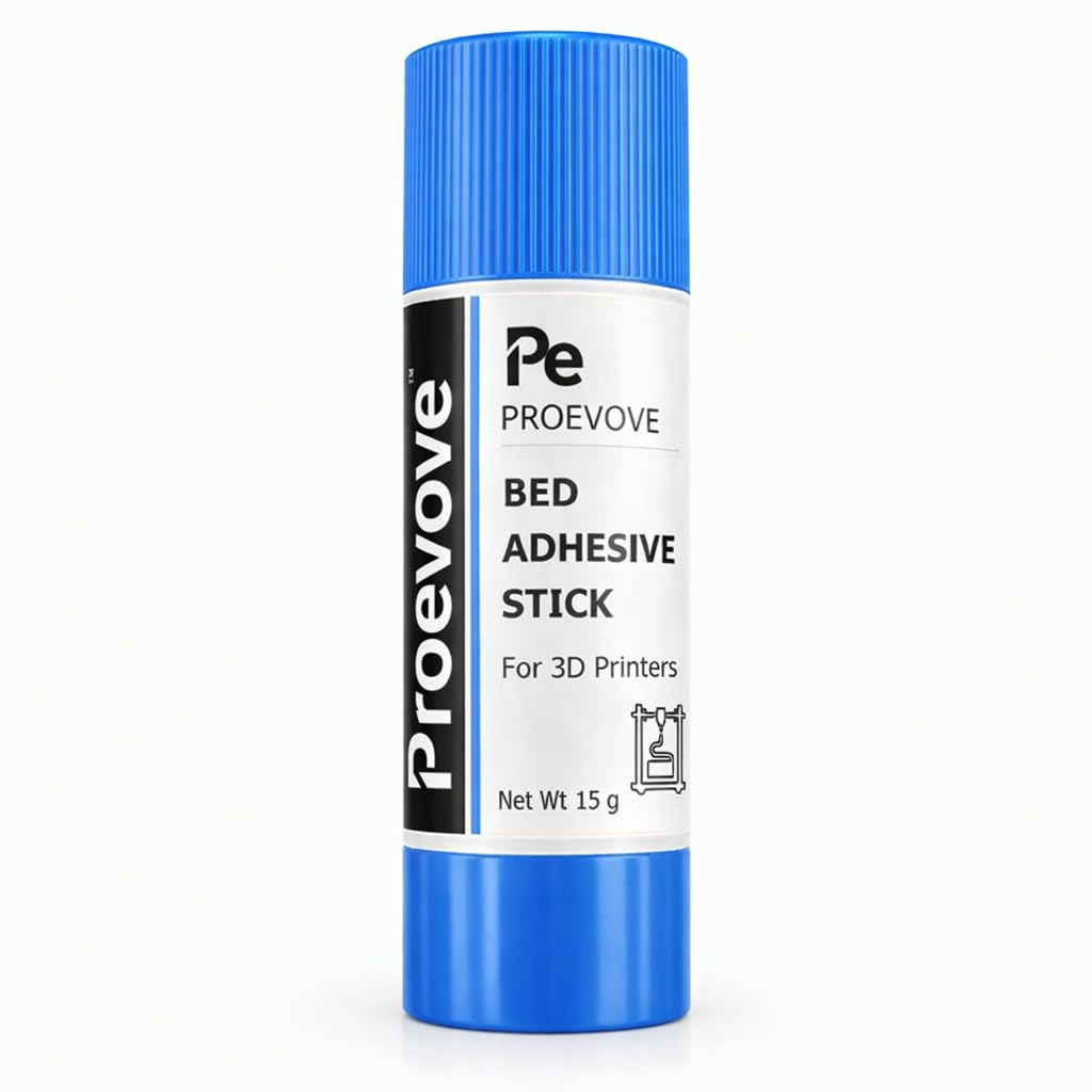 Proevove™ 3D Printer Bed Adhesive Stick 15g | Glue for PLA, ABS, PETG TPU| Strong Build Plate Adhesion | Reduces Warping |... - Review, Price and Buying Guide