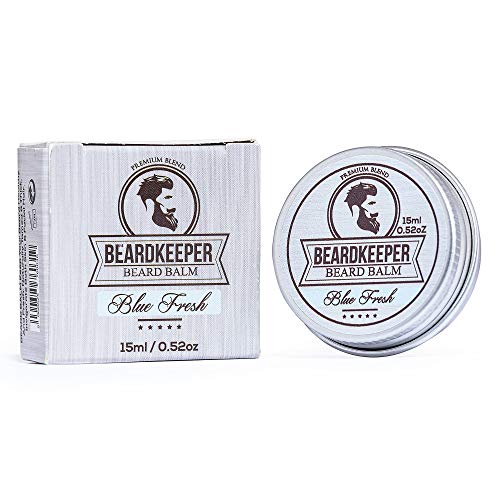 BeardKeeper Bálsamo de barba de alta calidad, el mejor acondicionador y suavizante de barba, mientras detiene la picazón y las escamas, natural y orgánico, ideal para el cuidado y crecimiento del