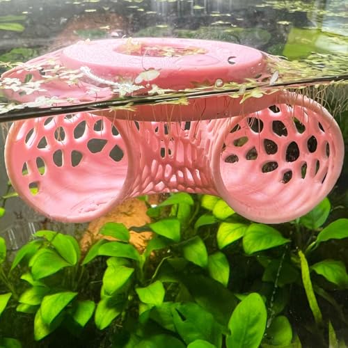 Image of Floating Betta Tunnel for Betta Training. Interactive Training & Enrichment Toy for Betta Fish - Stress Relief & Exercise Accessory, Floating Betta Fish Toys