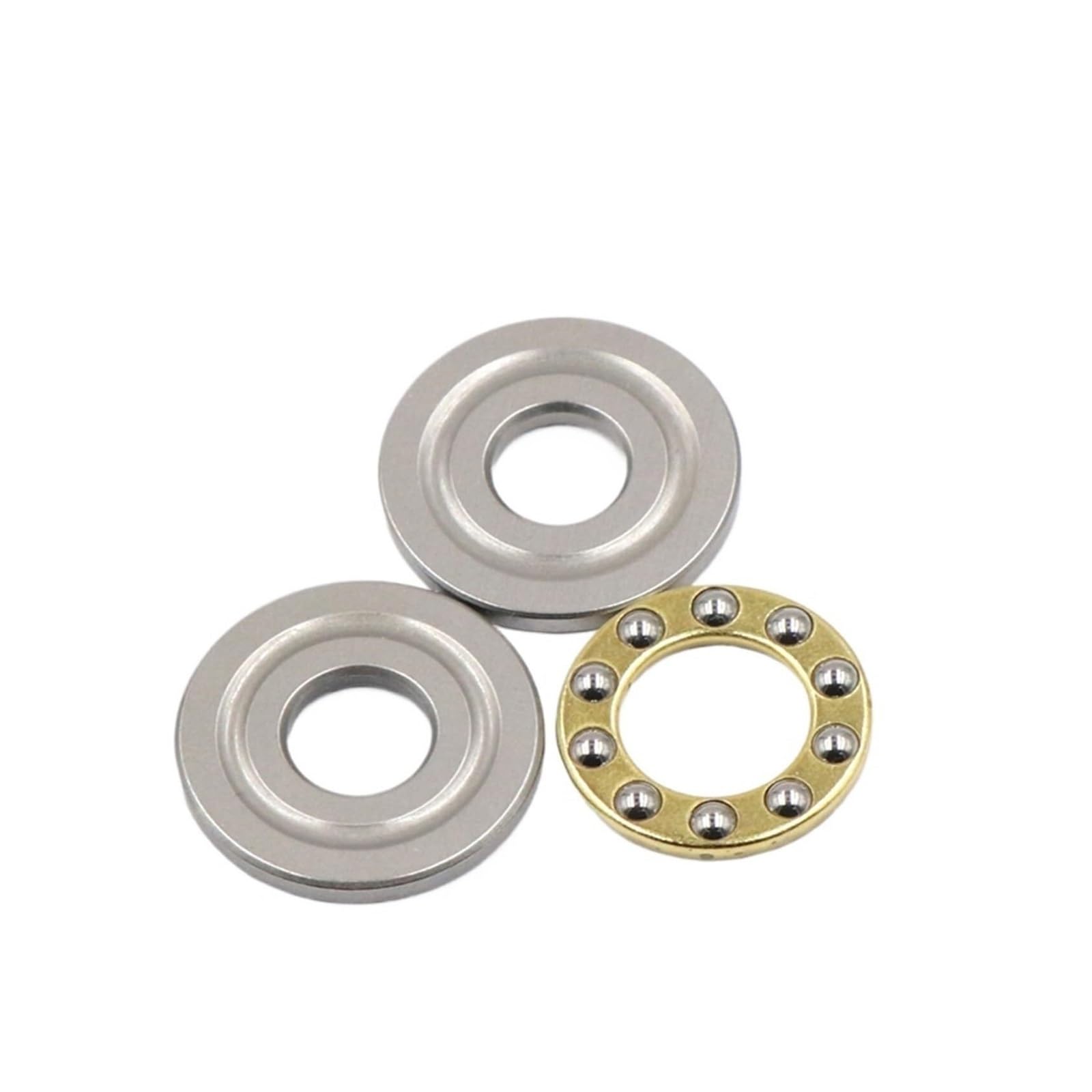 Bearings, 2PCS Miniature Plane Bearing F3-8M F6-12M F7-15M F8-16M 9-17 F10-18M 12-21M(F6-14M 6x14x5)(F9-17M 9x17x5)