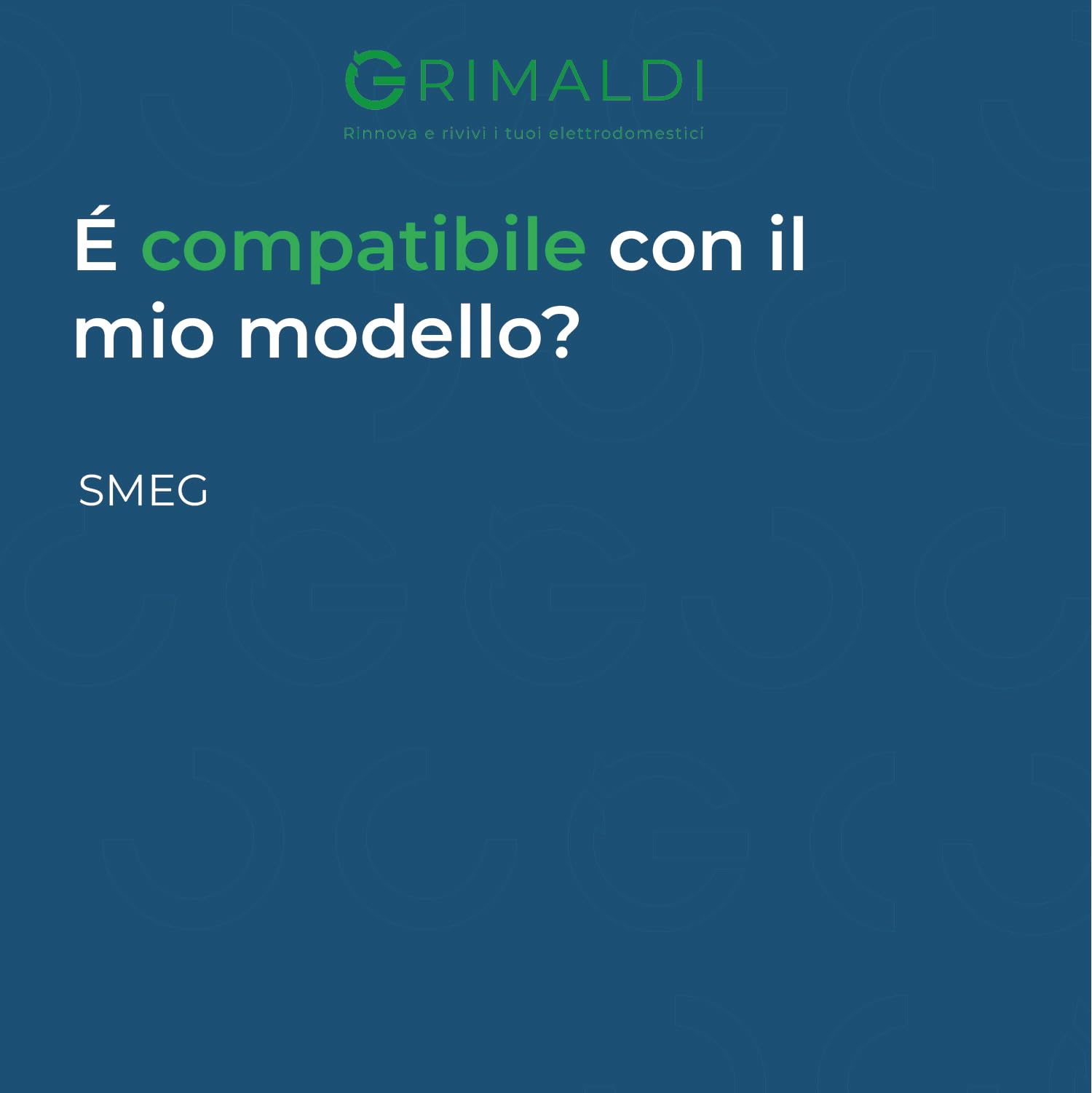 G GRIMALDI Kit Cucina compatibile con Smeg Piano Cottura 5 Fuochi Bruciatori + Piattelli Spartifiamma