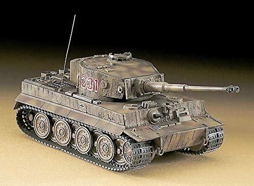Char Tigre Pz.Kpfw VI Hasegawa 1/72 maquette plastique haute précision militaire