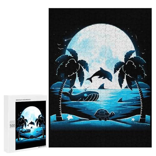 Rompecabezas 500 PCS de animales, el regalo ideal para adolescentes