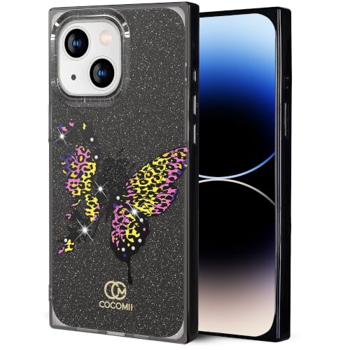 Image of COCOMII Rectangle for iPhone 14 /13 Case, Safari Butterfly