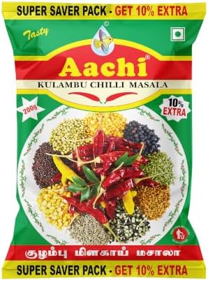 Aachi Kuzhambu Chilli Powder, 200g