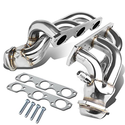 Replacement for Ford Mustang 3.8L 3.9L V6 2-PC 3-1 Shorty Stainless Steel Exhaust Header/Manifold