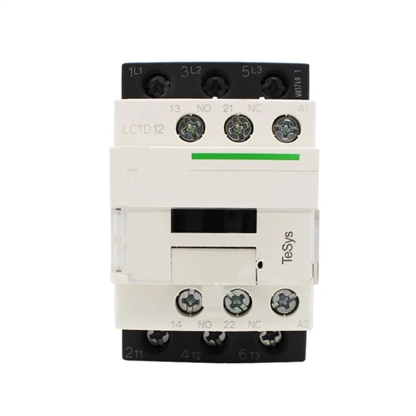 AVSBBYEPS AC contactor 12A 110V AC24V36V48V 50/60Hz LC1D12F7C LC1D12B7C LC1D12CC7C LC1D12E7C(Lc1d12f7c)