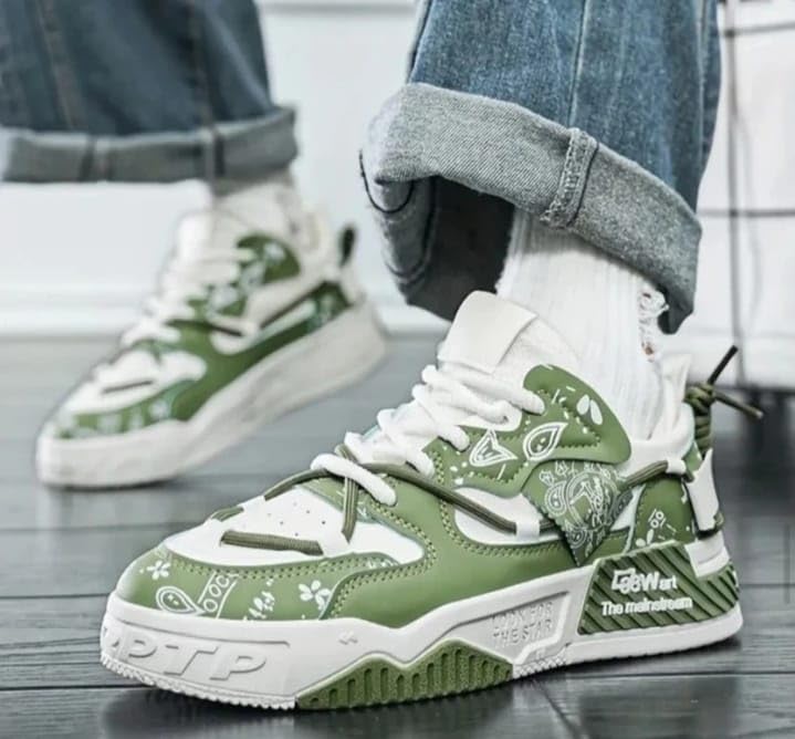 Image of Lightweight Comfort Summer Trendy Walking Outdoor Stylish Sneakers for Men-04-STAR-P