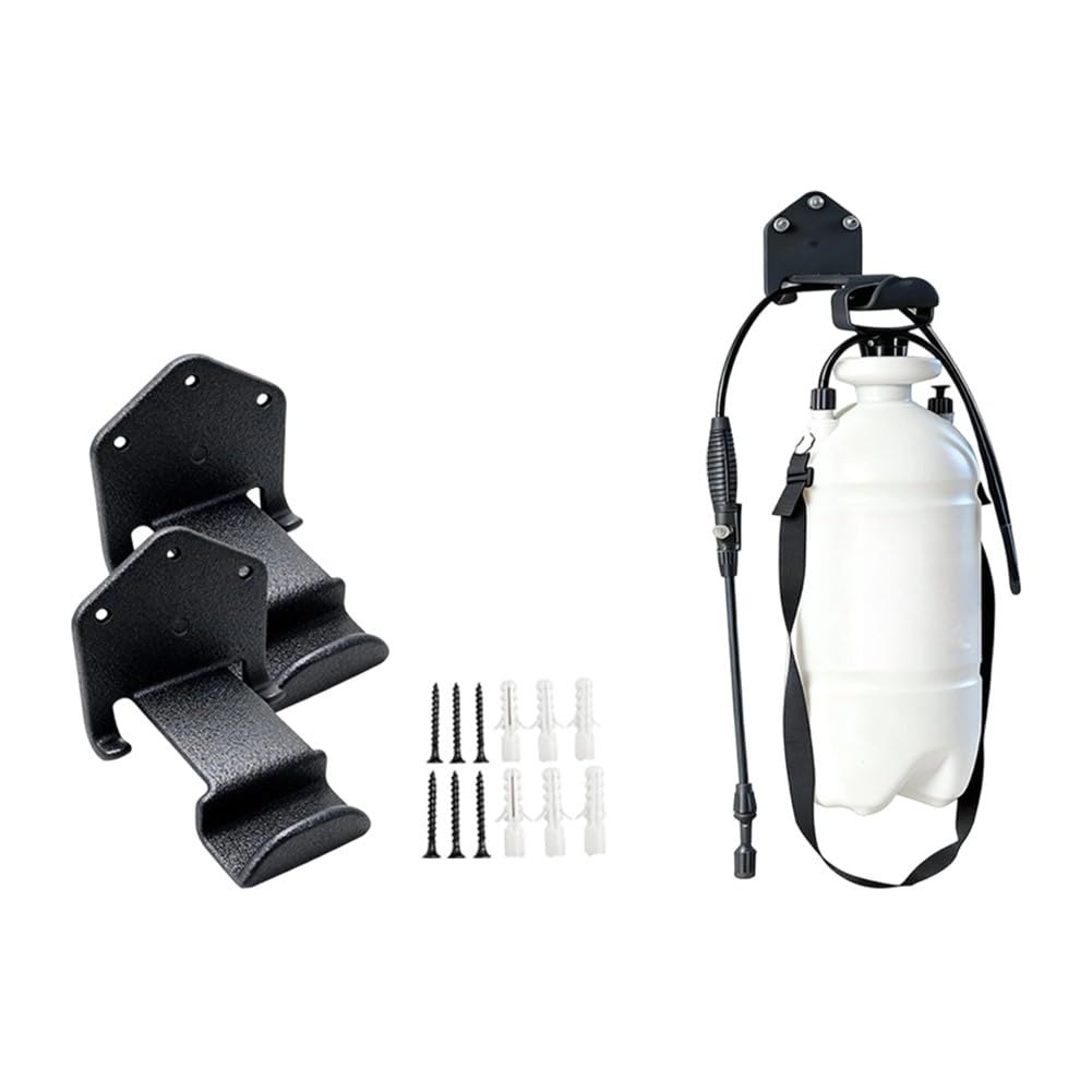 Wandmontierter Sprühhalter, Rucksack-Gebläsegestell für Gartenaufbewahrung, robuster Metallständer für Schuppen, Garage, Organisation