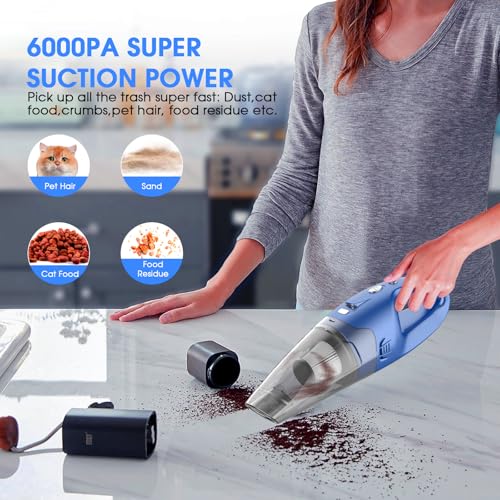 Handheld Vacuum Cordless High Suction