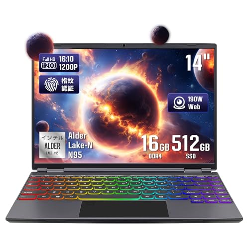 Amazon.co.jp: ノートパソコン Office搭載 14インチ インテルN95/16GB