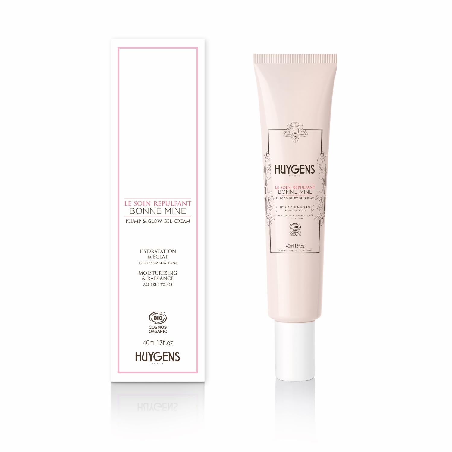 HUYGENS Glow Duo - Le Soin Repulpant Bonne Mine BIO & Visage Effet Bonne Mine & Bronzé