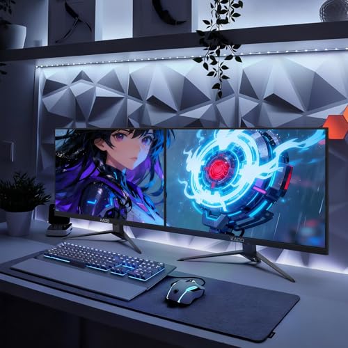 Image of Kado Dual Monitor 2-Pack 24 inch 1920x1080 165Hz Gaming 1ms Computer Monitor