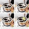Premium Stainless Steel Pasta Pot Set with Lid, Multi-Hole Strainer & Versatile Steamer - Ideal for Pasta, Meal Prep & Family Dinners - Durable Cookware for Home Chefs #2