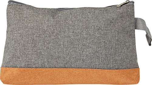 Preisvergleich Produktbild Kosmetiktasche ca. 21 x 16 x 1cm Reißverschluss (Orange)