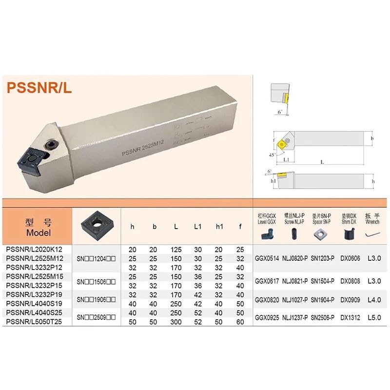 Portaherramientas para torno PSSNL2020K12 izquierdo miniatura 4