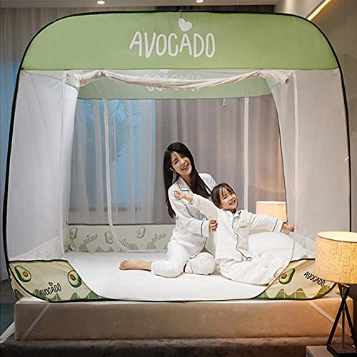 Moustiquaire de lit 180x220cm pliable et portable pour la maison - 2