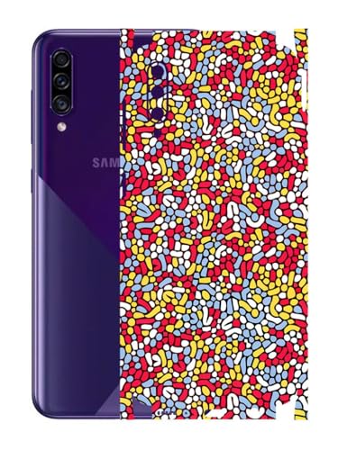 Image of AtOdds - Samsung Galaxy A30s Mobile Back Skin Sticker - Lamination - Rear Screen Guard Protector Film Wrap (Coverage - Back+Camera+Sides) (Design - Beans)