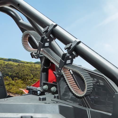 Image of KEMIMOTO UTV Belt Holder Mount, 2-Pack Adjustable Roll Cage Clip