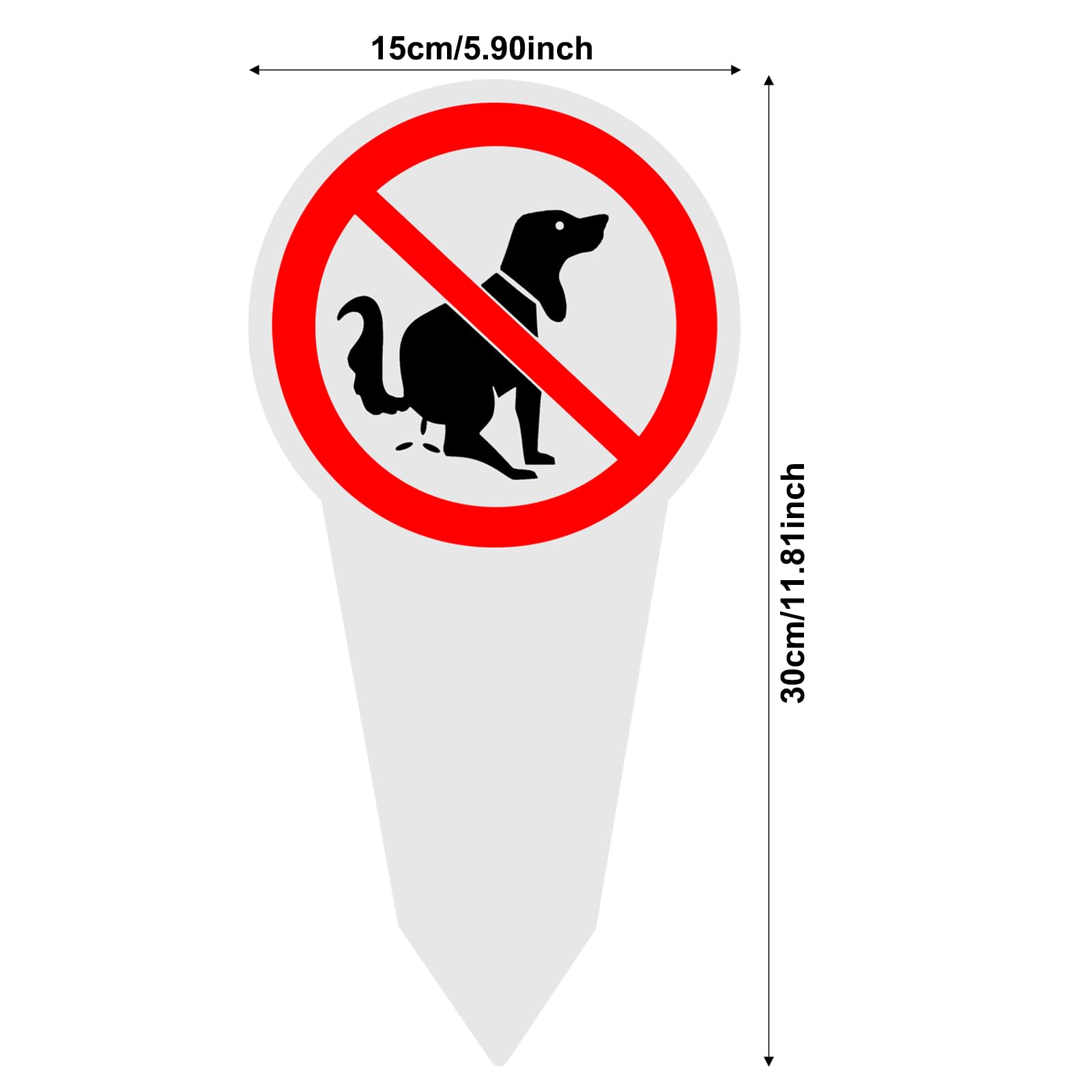 Segno D'avvertimento Del Cane Da Guardia Illustrazione Vettoriale - Illustrazione di cane