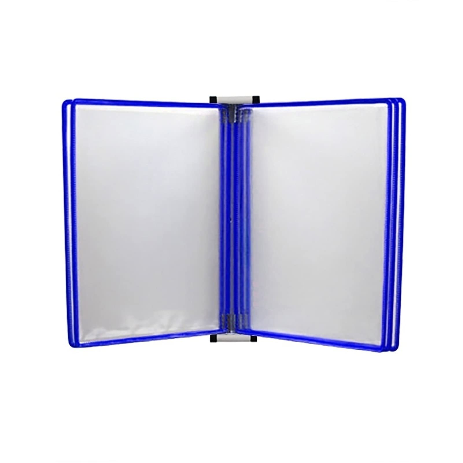 ZXFfhDHJH display folder， A4, Wall Mounted Display File Holder(Blu)