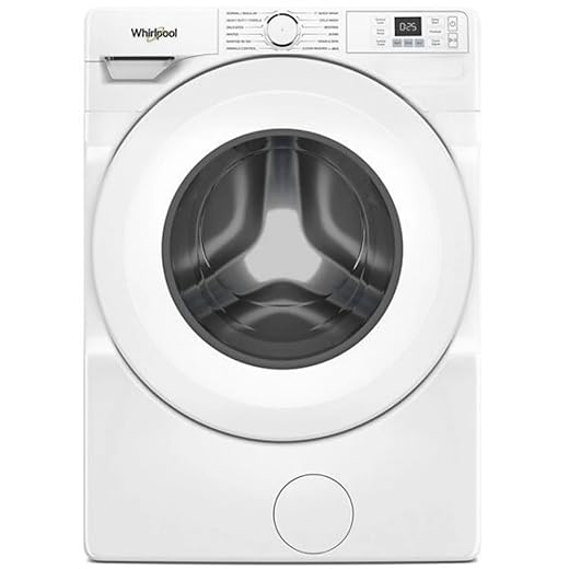 Whirlpool 4.5 Cu. Ft. Front Load Washer in White with Tumble Fresh Option