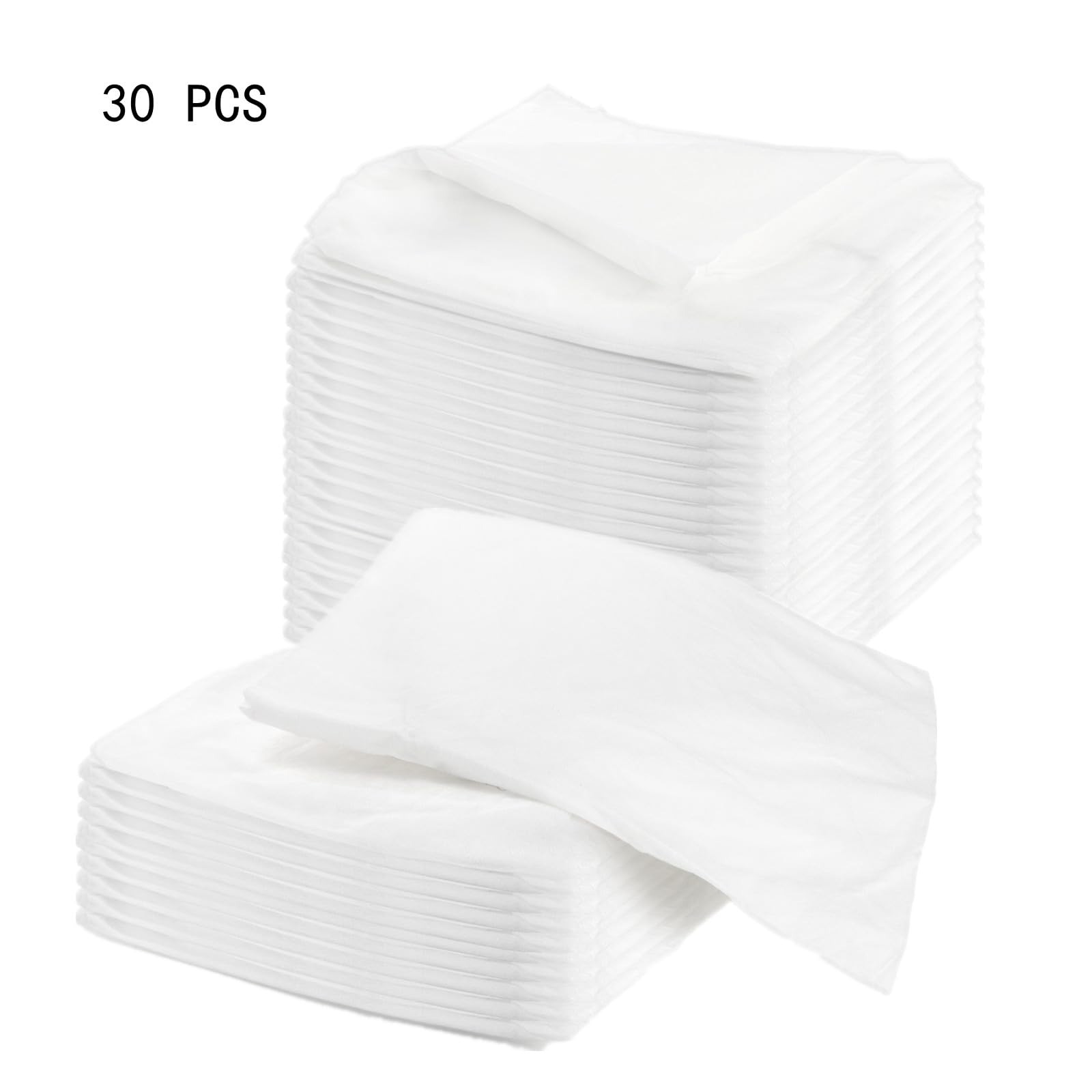 DEAYOU 30 sábanas desechables para mesa de masaje, fundas elásticas ajustables para cama de spa, protector de mesa de masaje de tela no tejida transpirable para tatuajes, hoteles, esteticista, 35 x 86