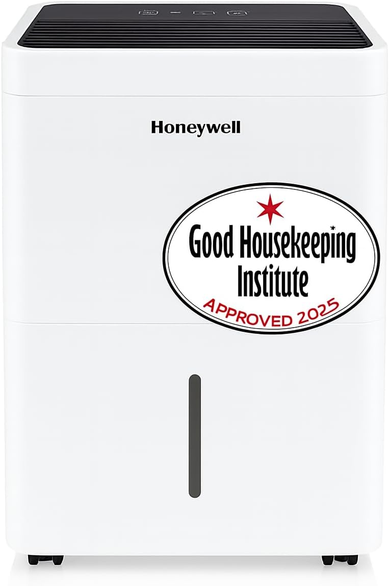 Honeywell 20L/Day Dehumidifiers For Home With Digital Display, Lowest Running Cost In Market, dehumidifiers for drying clothes, 24Hr Timer, Washable Dust Filter, 3.4L Water Tank