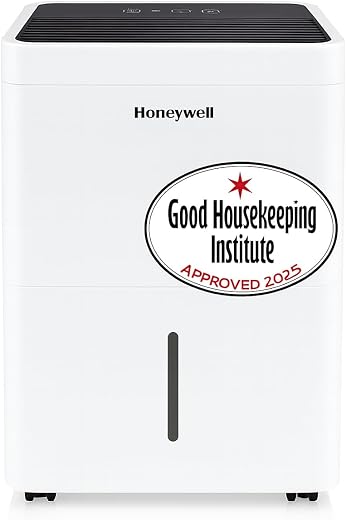 Honeywell 20L/Day Dehumidifiers For Home With Digital Display, Lowest Running Cost In Market, dehumidifiers for drying clothes, 24Hr Timer, Washable Dust Filter, 3.4L Water Tank