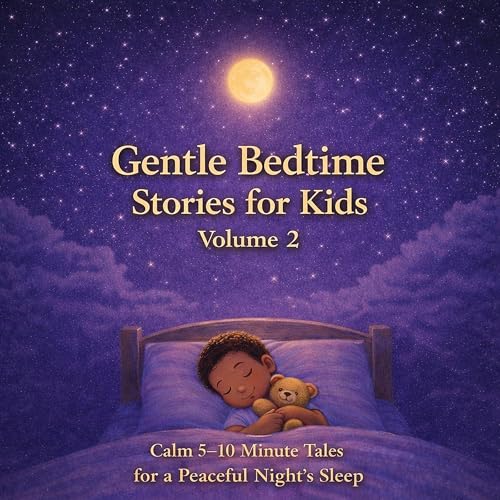 Diseño de la portada del título Gentle Bedtime Stories for Kids