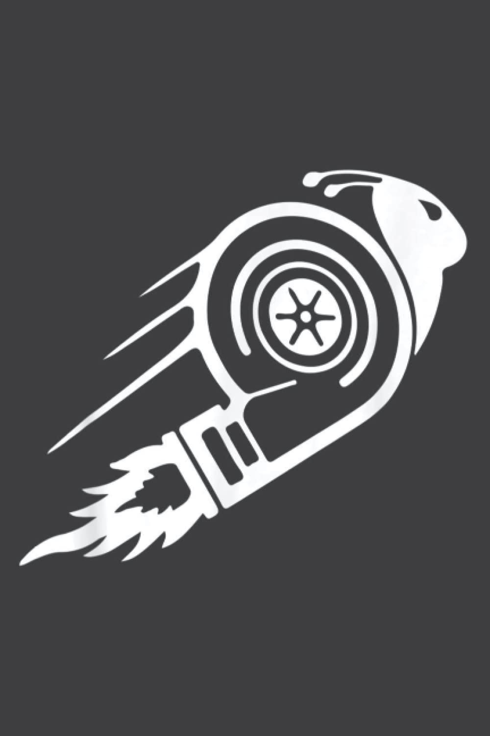 Turbo Snail Boost Racing Team: Lined Notebooks For Memo Diary Journal, Diary Subject Planner, 6x9 inches, 120 Pages