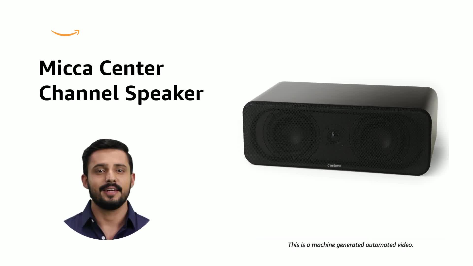 Tv Surround Sound System Micca MB42X-C Center Channel Speaker With