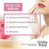 Rose-Oil-Serum-USDA-Certified-Organic-Hydrating-Facial-Serum-One-of-a-Kind-Heavenly-Rose-Scented-All-Natural-100-Plant-Based-Botanical-Beauty-Face-Oil-1oz Rose Oil Serum - USDA Certified Organic Hydrating Facial Serum - One of a Kind Heavenly Rose Scented All Natural 100% Plant Based Botanical Beauty Face Oil - 1oz